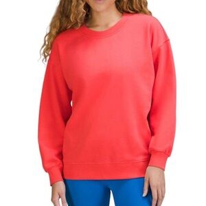 Lululemon pale raspberry perfectly oversized crew